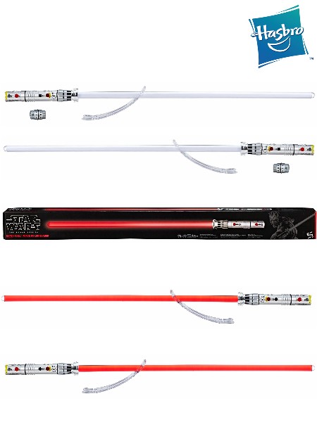 hasbro star wars the black series darth maul force fx lightsaber